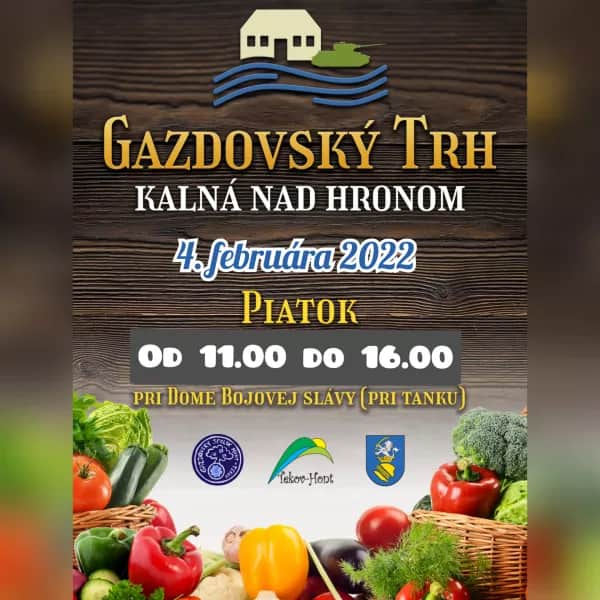 Gazdovský trh Kalná nad Hronom 2022 - Podujatie