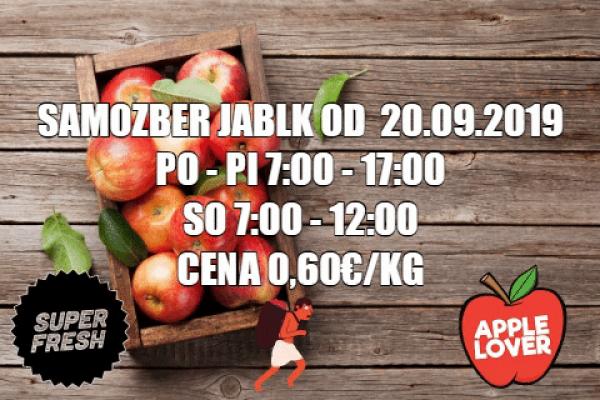 Samozber jabĺk PD Čachtice 2019 - Podujatie